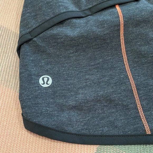 NWT! Rare Lululemon Speed Short Heathered Black - Picture 5 of 8